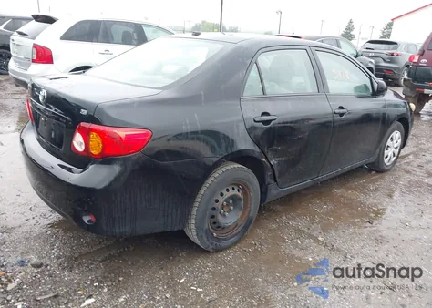 2010 Toyota Corolla Le из США, поврежденный, VIN 1NXBU4EE0AZ352932